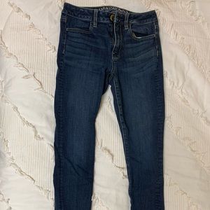 American Eagle size 2 High Rise Jeggings - dark wash